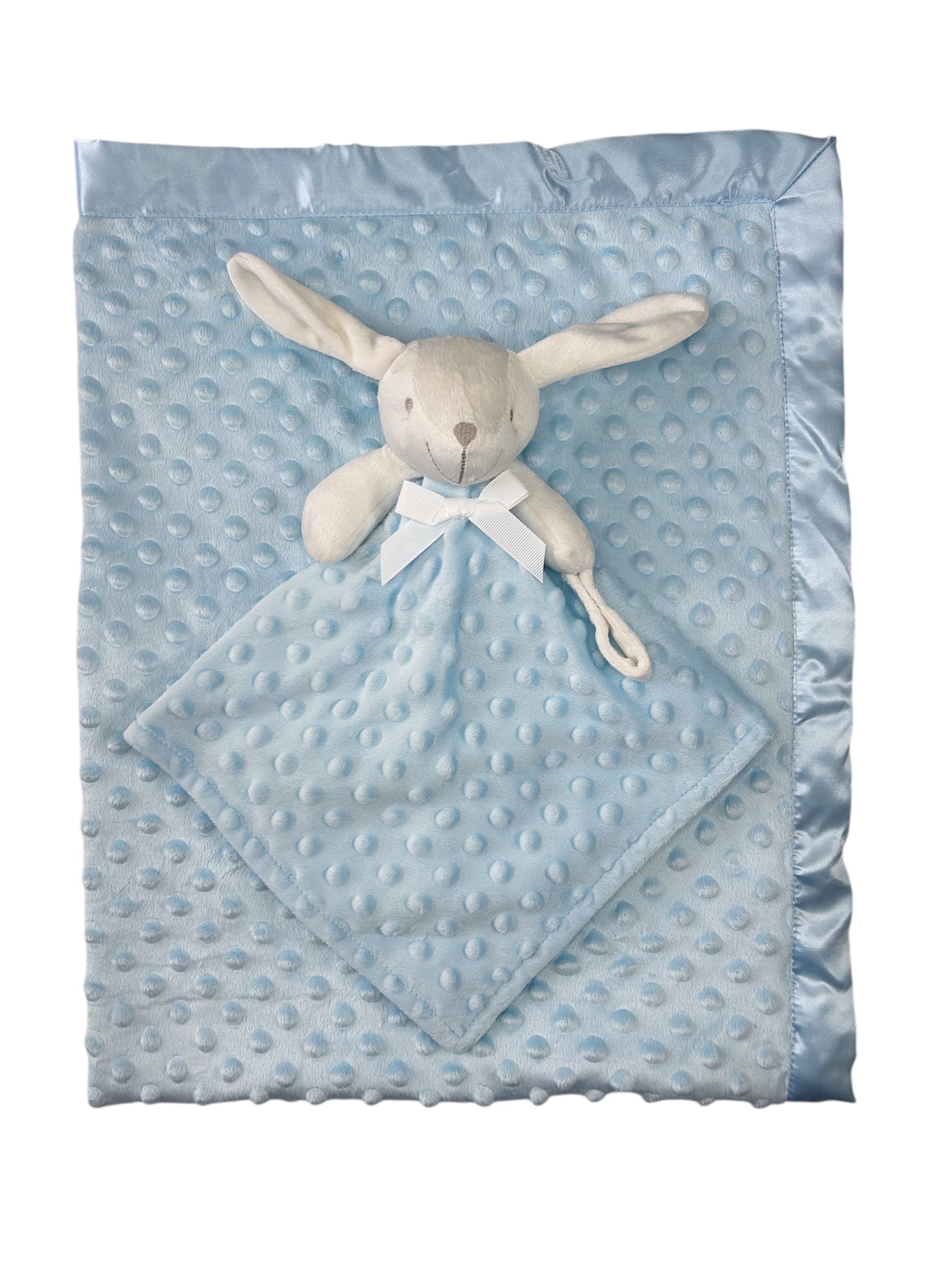 Doudou + couverture - Bleu