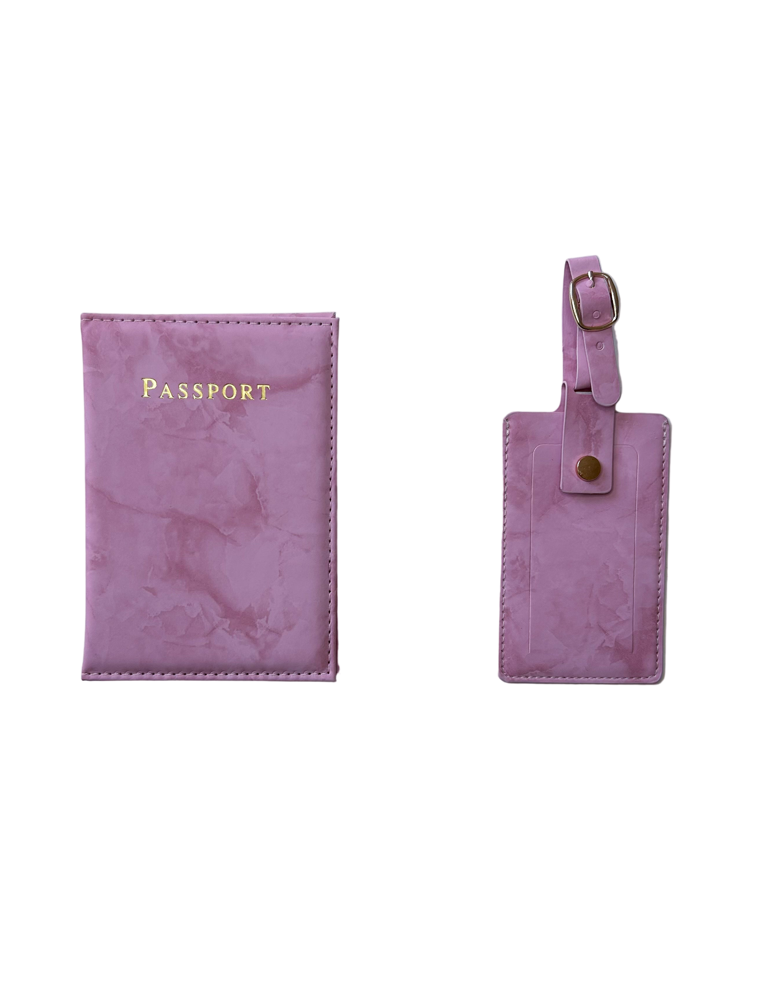 Protège passeport - Rose