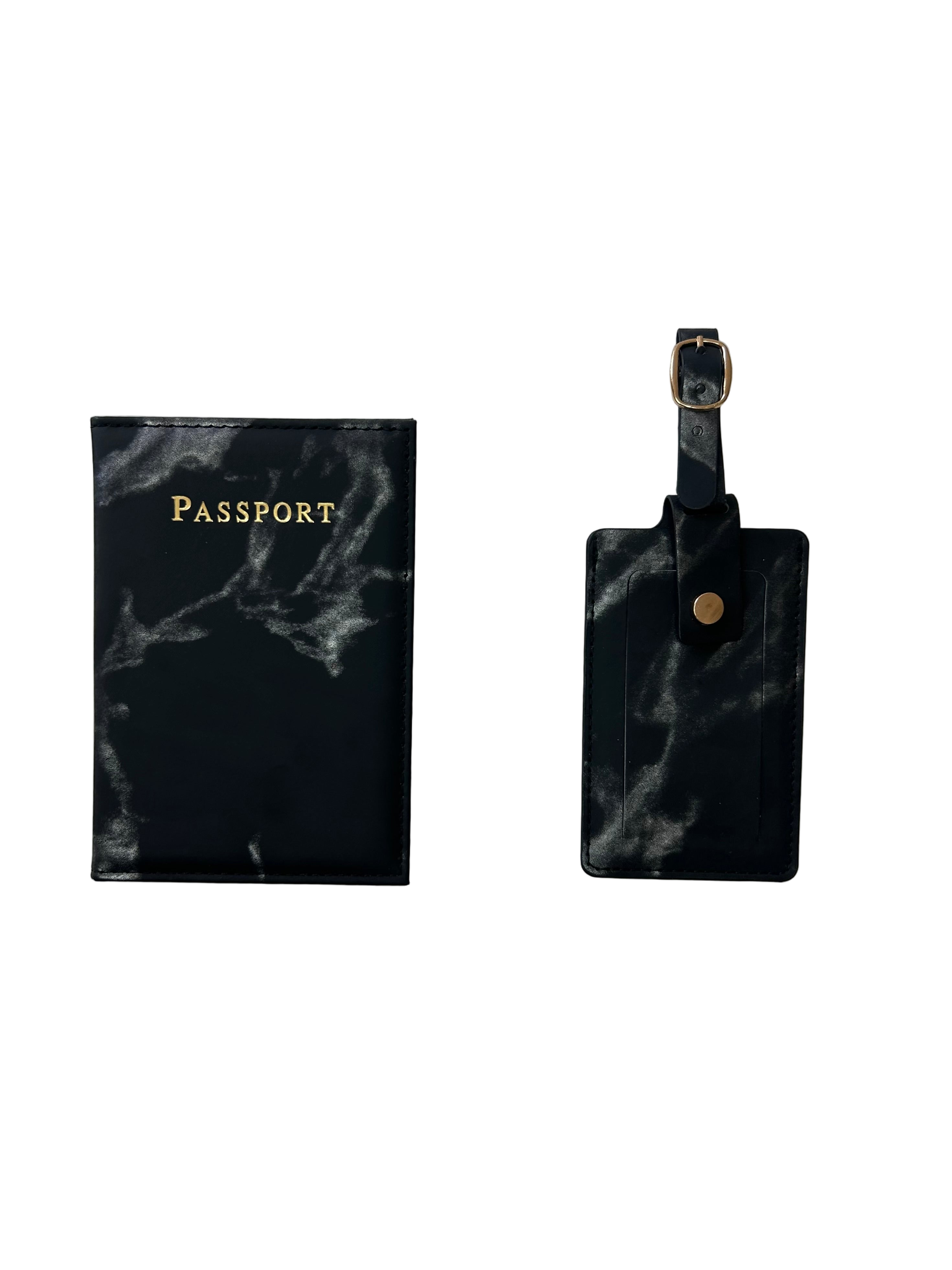 Protège passeport - Noir & blanc