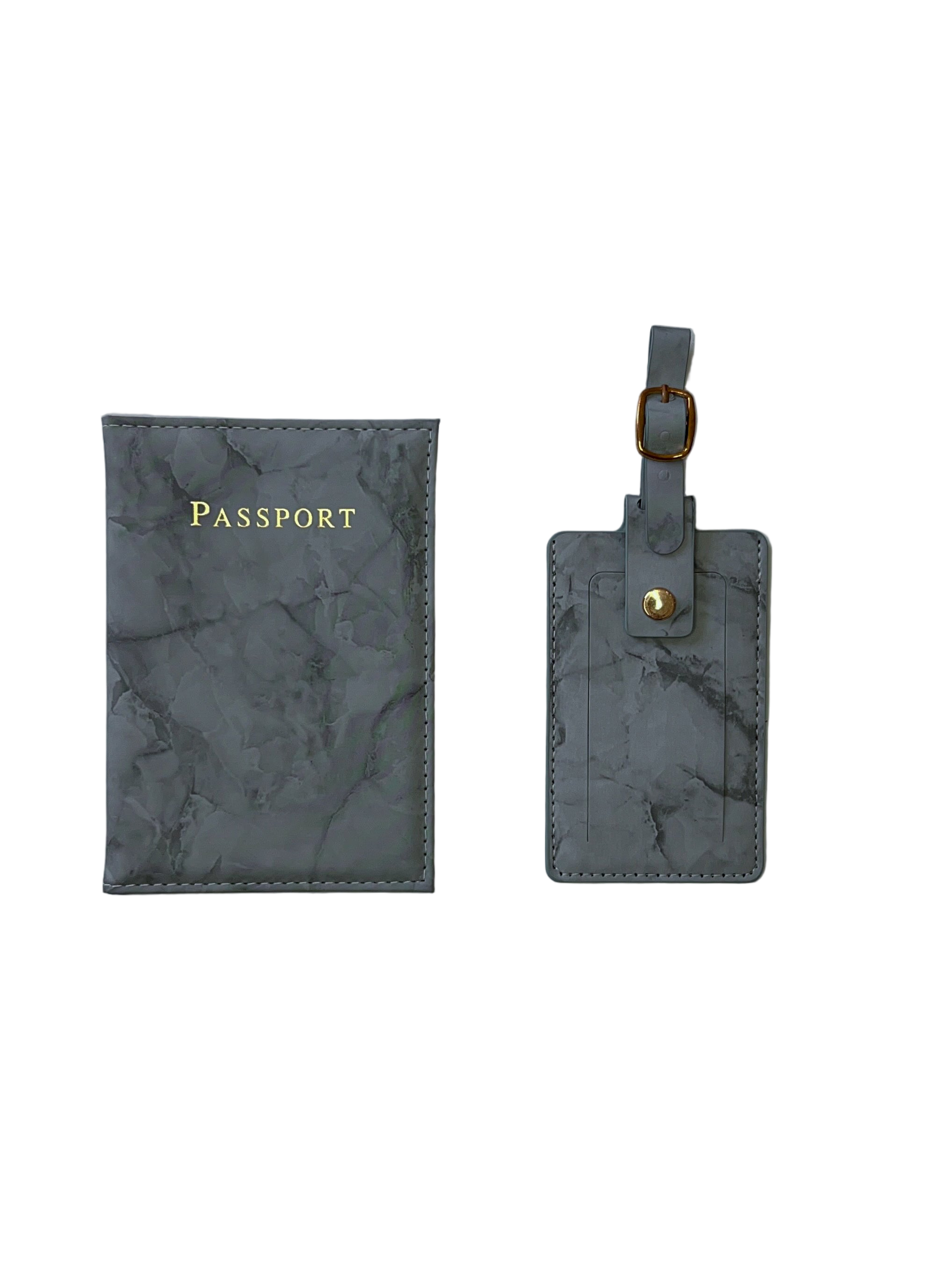 Protège passeport - Gris